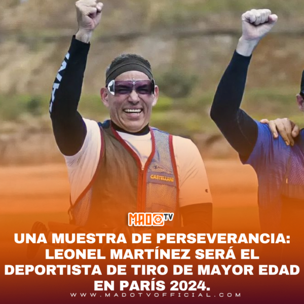 UNA MUESTRA DE PERSEVERANCIA: LEONEL MARTÍNEZ SERÁ EL DEPORTISTA DE TIRO DE MAYOR EDAD EN PARÍS 2024.
