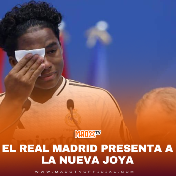 EL REAL MADRID PRESENTA A LA NUEVA JOYA