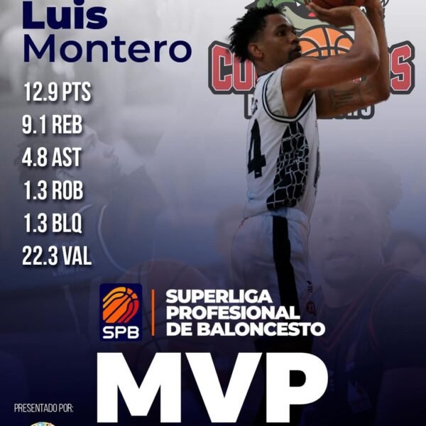 Luis Montero fue el «Jugador del Mes» de junio