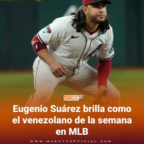 Eugenio Suárez brilla como el venezolano de la semana en MLB.
