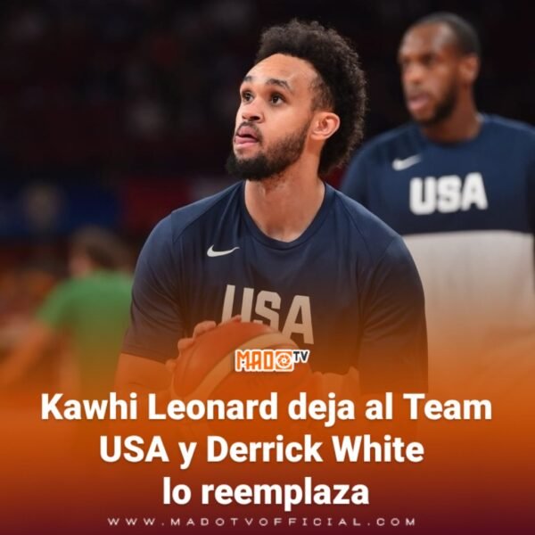 Kawhi Leonard deja al Team USA y Derrick White lo reemplaza