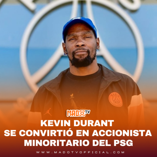Kevin Durant se convirtió en accionista minoritario del PSG