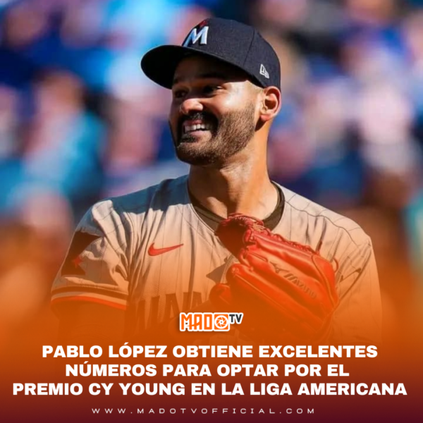 Pablo López obtiene excelentes números para optar por el premio Cy Young en la Liga Americana