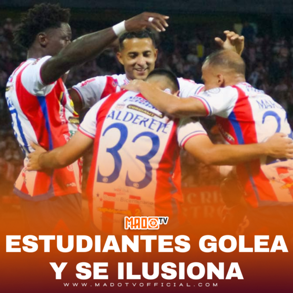 ESTUDIANTES GOLEA Y SE ILUSIONA