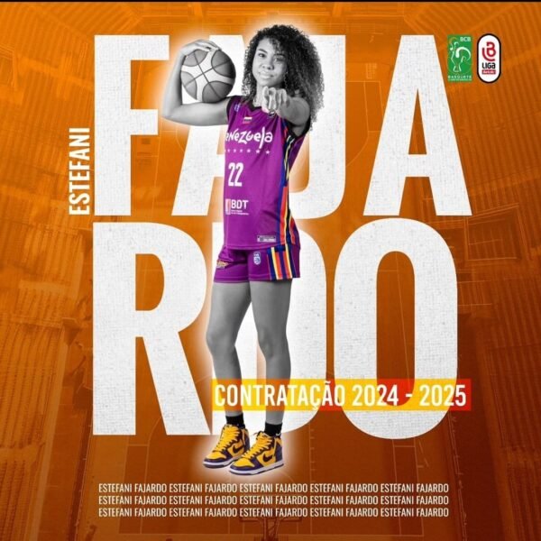 Estefani Fajardo vestirá la camiseta del Club Barcelos de Portugal