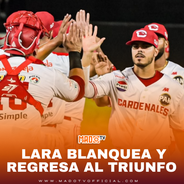 ¡LARA BLANQUEA Y REGRESA AL TRIUNFO!