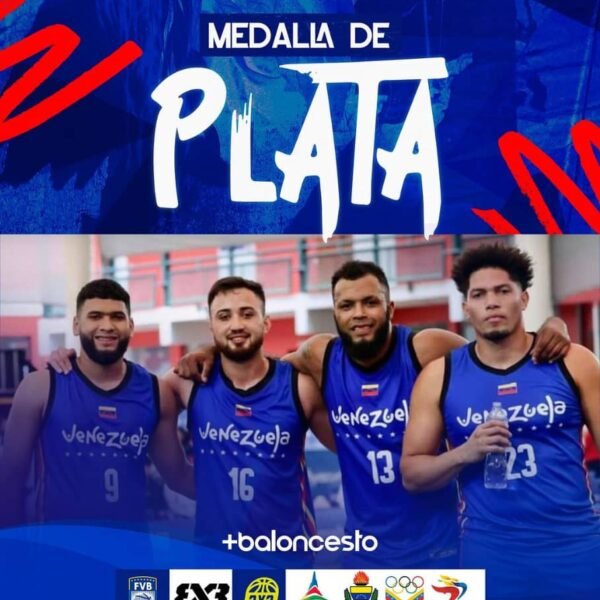 LA SELECCIÓN NACIONAL DE BALONCESTO, GANO MEDALLA DE PLATA