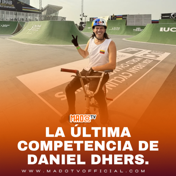 La última competencia de Daniel Dhers.