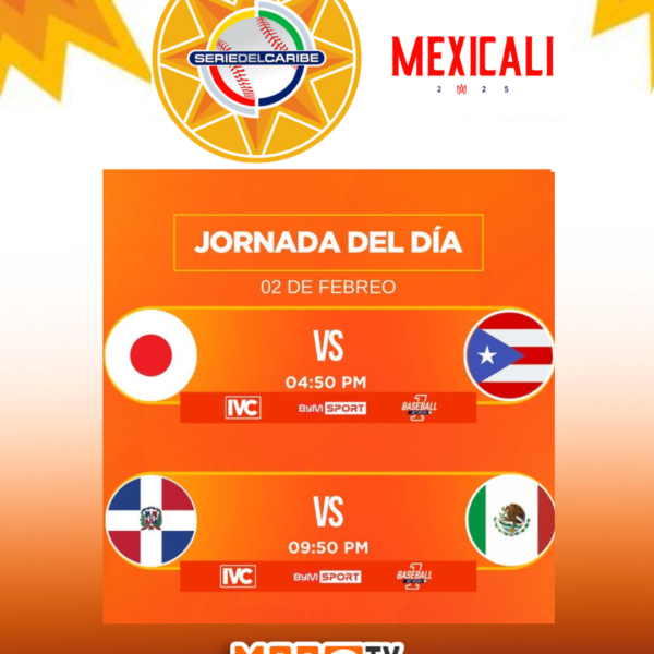 Jornada de hoy en la Serie del Caribe 2025