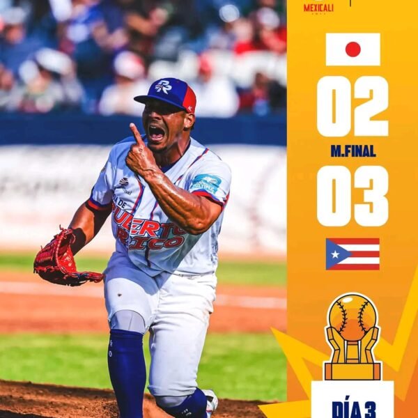 Serie del Caribe Mexicali 2025: Indios de Mayagüez batallan para vencer a Japón Brezze.