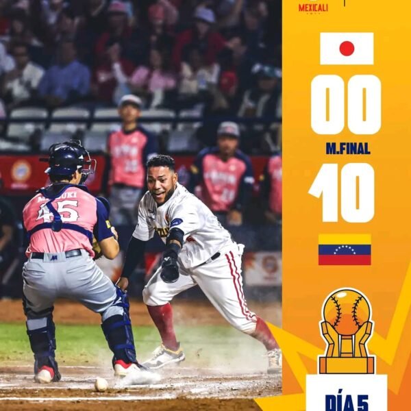 Venezuela avanza a semifinales de la Serie del Caribe con un histórico no hitter.