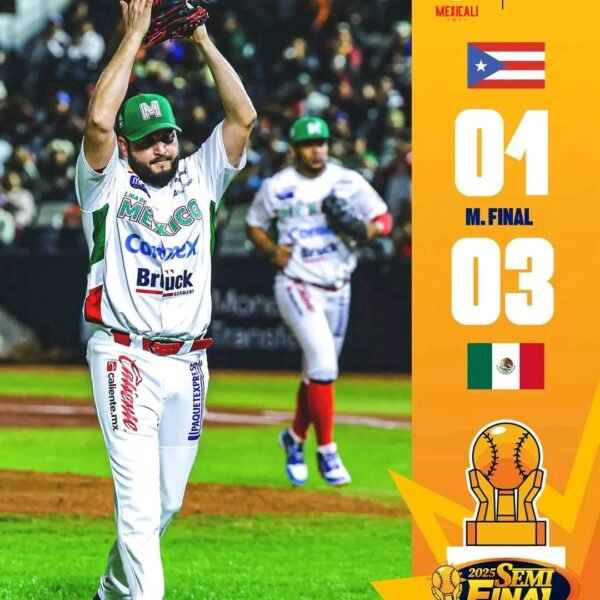 Los Charros de Jalisco han asegurado su lugar en la gran final de la Serie del Caribe Mexicali 2025