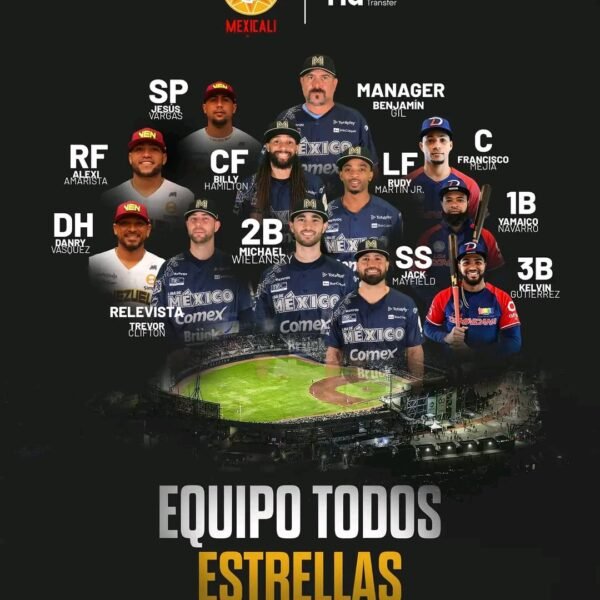 Equipo todos estrellas #seriedelcaribe2025