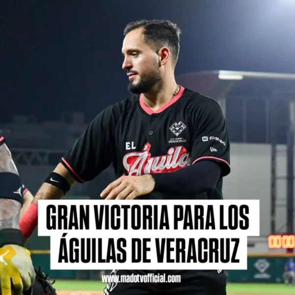 GRAN VICTORIA PARA LOS ÁGUILAS DE VERACRUZ