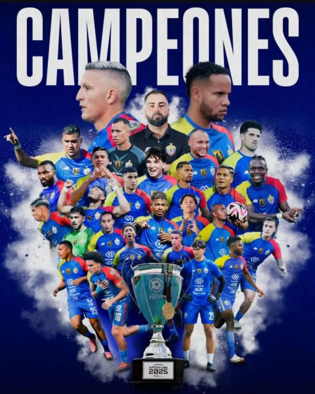 Universidad Central Campeón del Torneo Apertura 2025