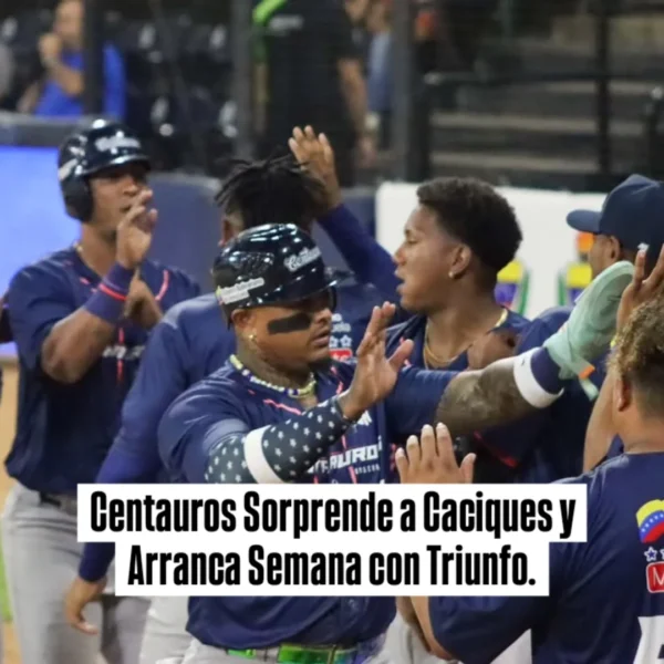 Centauros Sorprende a Caciques y Arranca Semana con Triunfo.