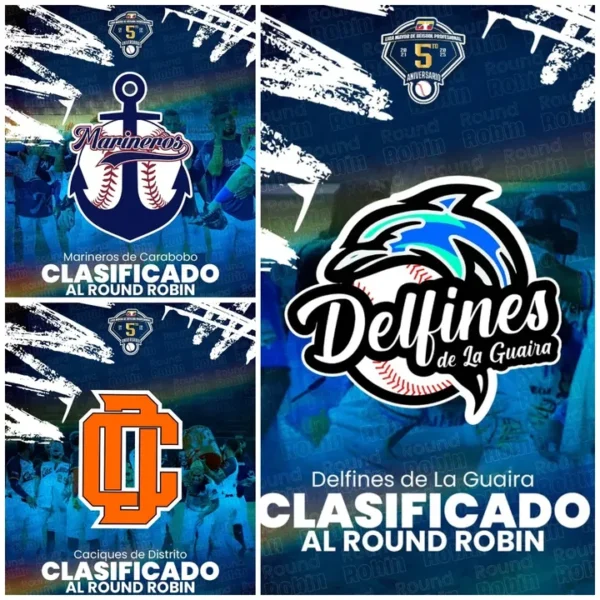 Estos son los equipos clasificados al Round Robin de la #LMBPVE