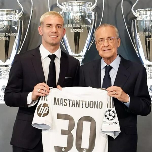 Franco Mastantuono es nuevo jugador del real Madrid