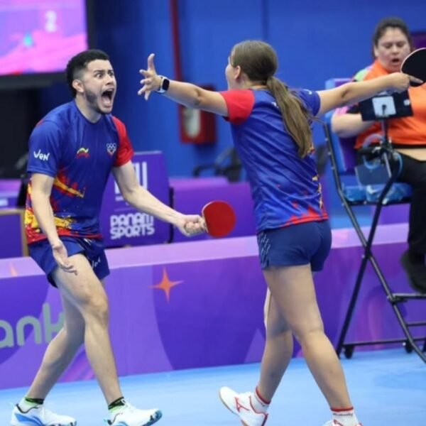 ¡Oro para Venezuela en el Tenis de Mesa!