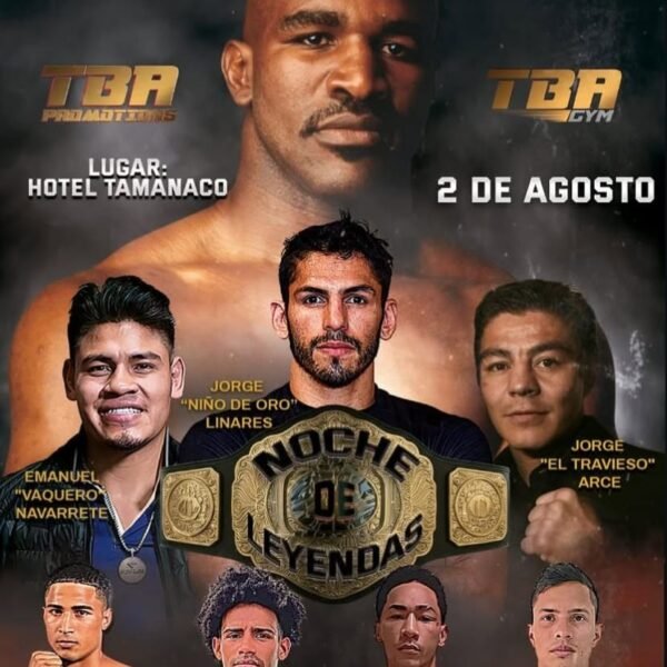 🤩 ¡HOY es el Día! Evander Holyfield Lidera la «Noche de Campeones» en Venezuela 🇻🇪🥊