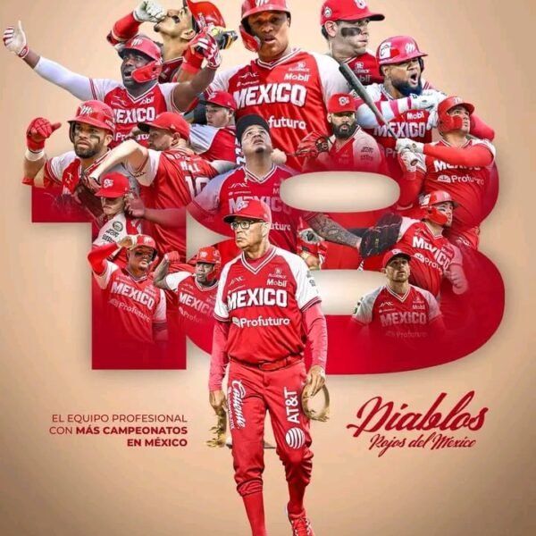 ¡Diablos Rojos de México se consagran bicampeones con un toque Venezolano!