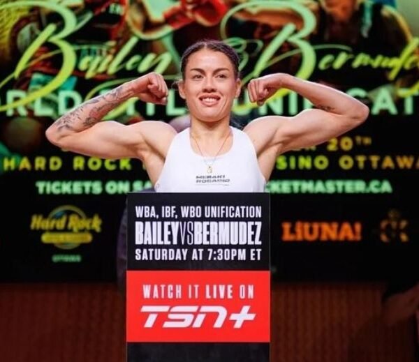 ¡Evelin Bermúdez unifica los titulos mundiales con un KO Fulminante en Canadá!