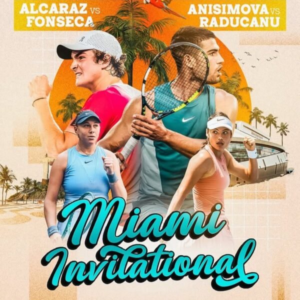 Carlos Alcaraz encabeza evento histórico de Tenis en el Estadio de los Marlins de Miami