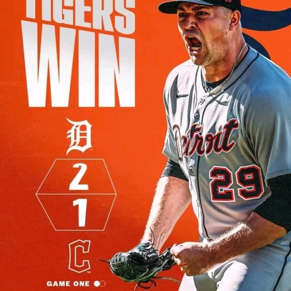 TIGRES DE DETROIT GANAN EL&nbsp; PRIMERO EN LA SERIE DEL COMODÍN.