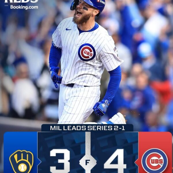 LOS CHICAGO CUBS SIGUEN CON VIDA.