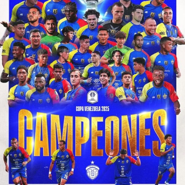 UCV FC campeón de la Copa Venezuela 2025