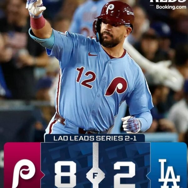 Filadelfia sigue firme por obtener la serie ante Dodgers