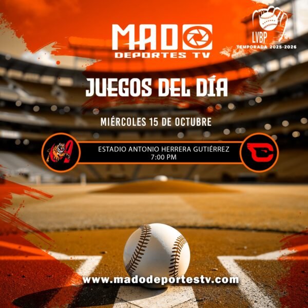 ¡Comienza la temporada 2025-2026 de la LVBP!