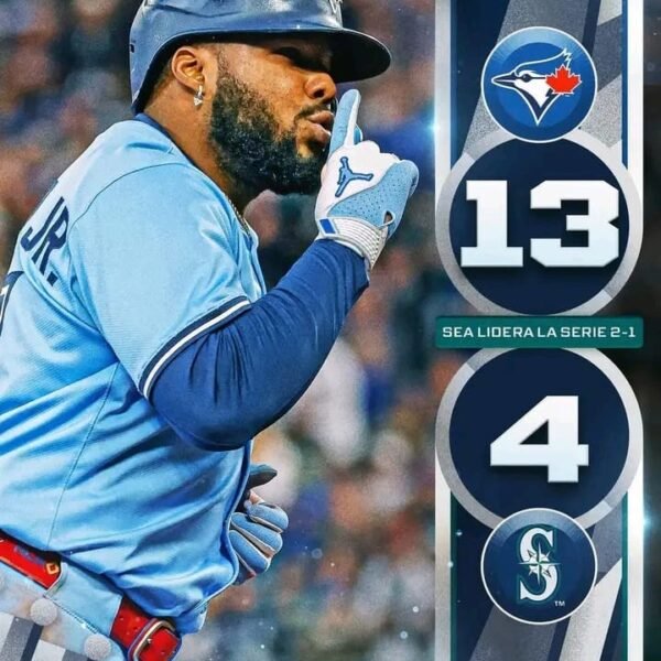 LOS AZULEJOS DE TORONTO CONSiGUEN S U&nbsp; PRIMER JUEGO ANTE MARINEROS SERIE DE CAMPEONATO LIGA AMERICANA.