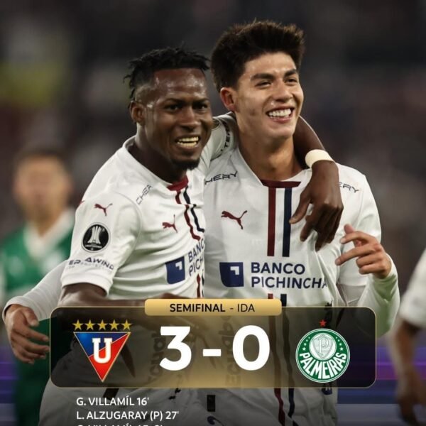 Liga de Quito consiguió una histórica y contundente victoria