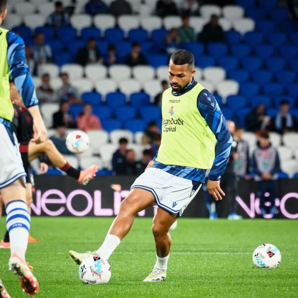 Lesión de Yangel Herrera en la victoria de la Real Sociedad