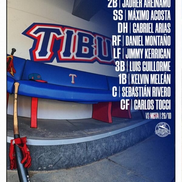 Tiburones y Bravos se citan este domingo a la 1:00 p. m.