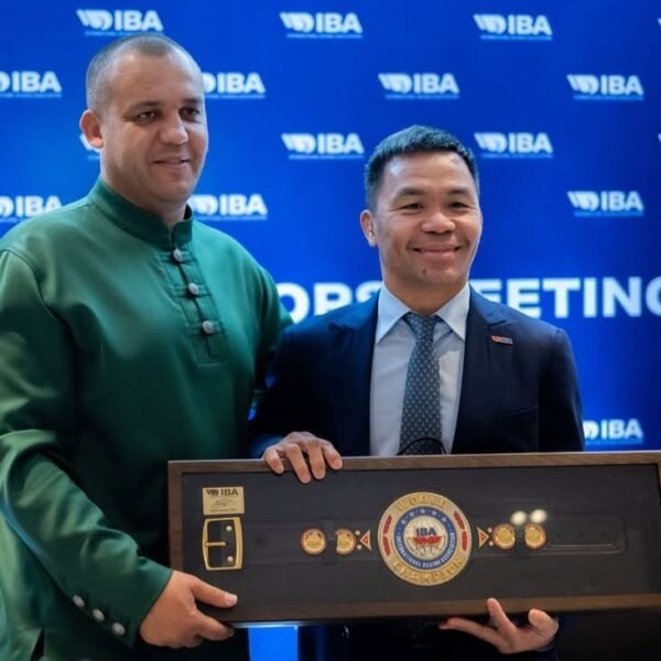 ¡La Leyenda del Boxeo Manny Pacquiao nombrado Vicepresidente de la IBA!