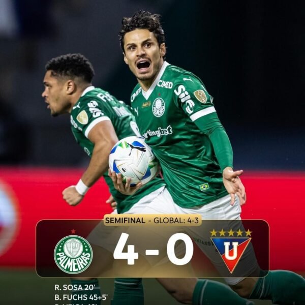 ¡Palmeiras Completa la Hazaña y remonta una semifinal épica!