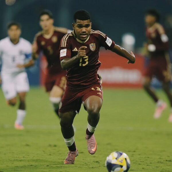 ¡La vinotinto se presenta! Goleada en el debut del mundial sub 17