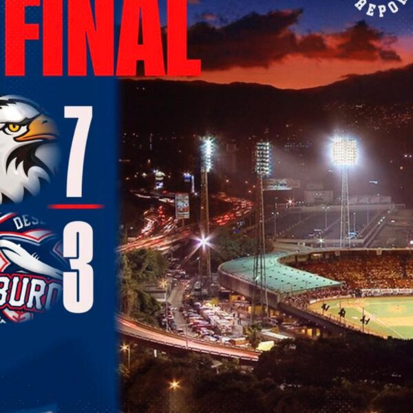Tiburones cayó 7–3 ante las Águilas del Zulia