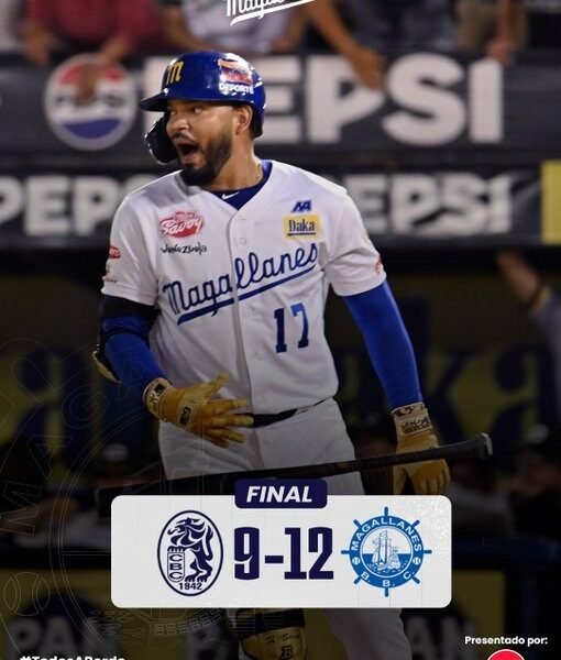 LUIS SARDIÑAS DEJA EN EL TERRENO A LOS LEONES DEL CARACAS Y MAGALLANES ASEGURA NO PERDER LA SERIE