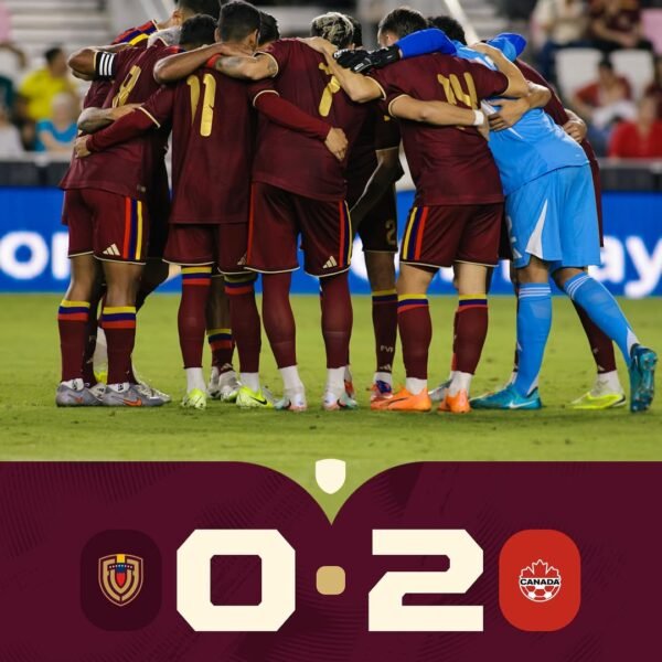 Venezuela cae ante Canadá en Miami
