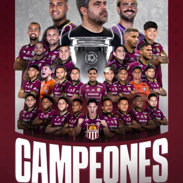 El Carabobo Fc campeón del torneo Clausura