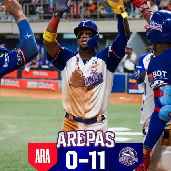 Tiburones Blanquea a Tigres 11-0