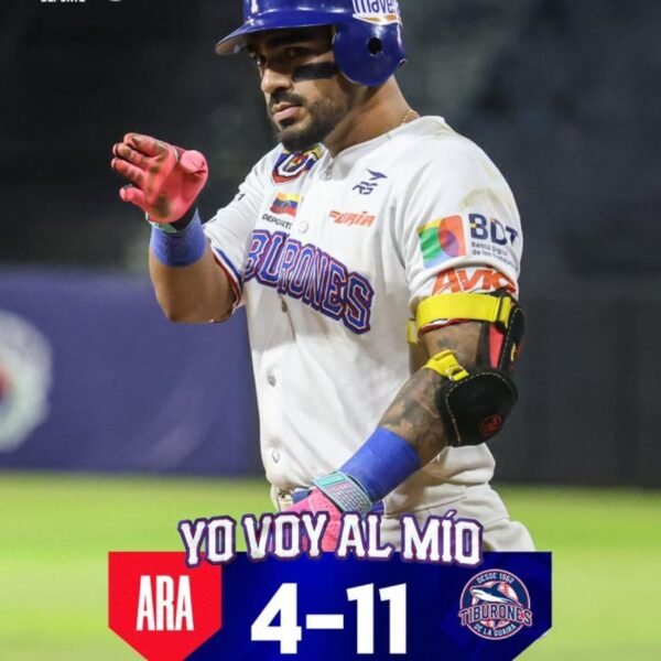 Tiburones se impone 11 carreras por 4 sobre los Felinos
