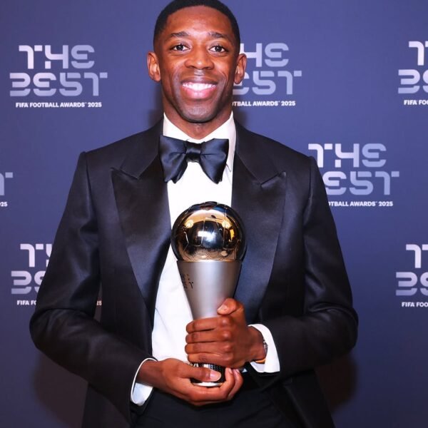 Ousmane Dembelé gana el premio The Best masculino 2025
