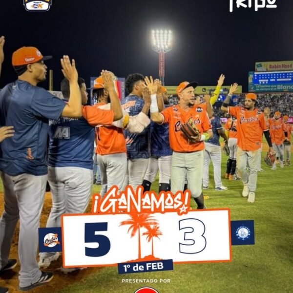 CARIBES FUERZA EL SEXTO EN PUERTO LA CRUZ