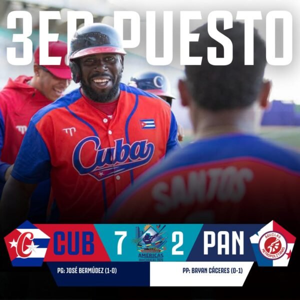 La selección Cubana que participo en la segunda edición de La Serie de las Américas Caracas 2026