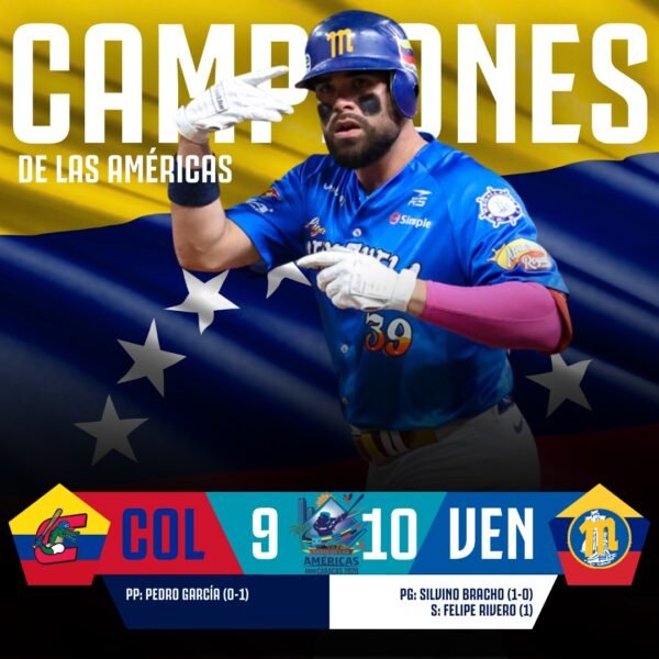 VENEZUELA CAMPEÓN DE LA SERIE DE LAS AMÉRICAS