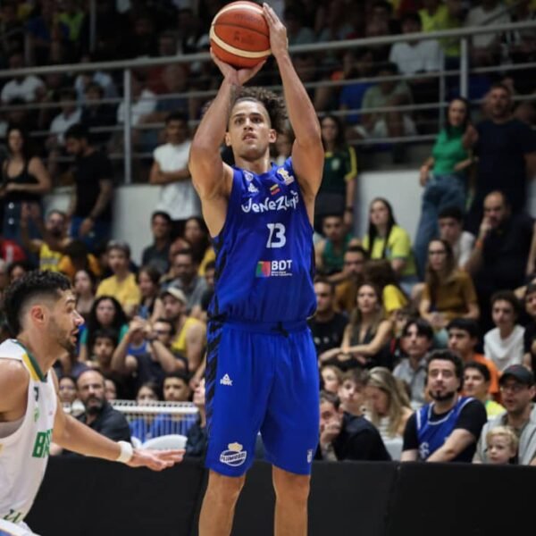 La Selección Venezolana de baloncesto derrota a Brasil en las ventanas de la FIBA
